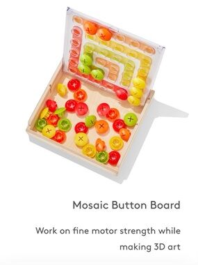 Lovevery Mosaic Button Board